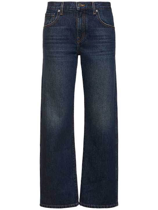 Khaite Kerrie mid rise straight jeans