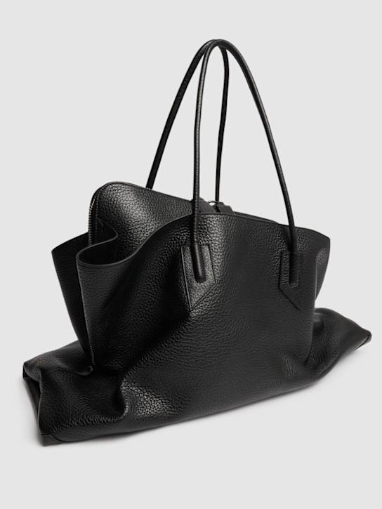 The Attico Large La Passeggiata grain leather bag