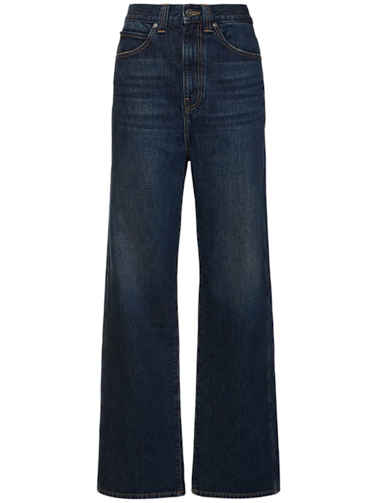 Khaite Bonnie high rise straight jeans