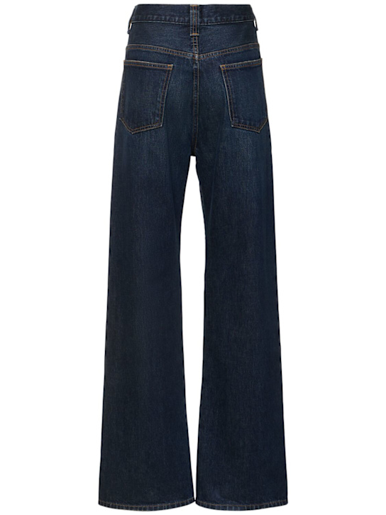 Khaite Bonnie high rise straight jeans