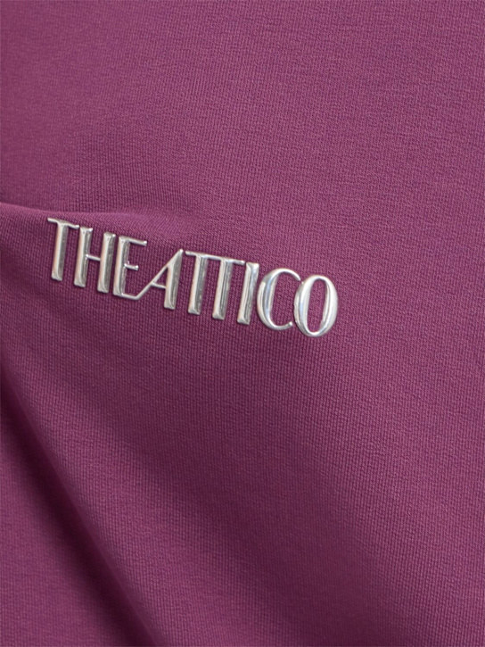 The Attico Ruched jersey mini dress 5 The Attico Ruched jersey mini dress