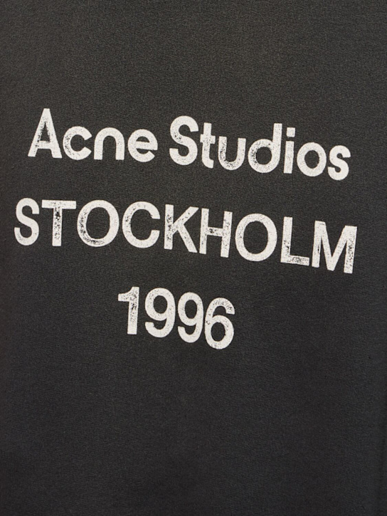 Acne Studios Franziska cotton logo sweatshirt
