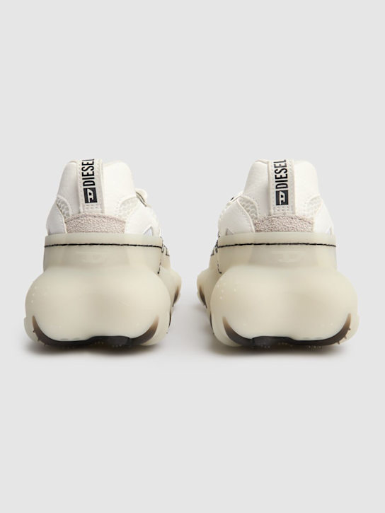 Diesel Kids Rubber lace-up sneakers