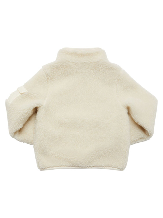 Moncler Tech teddy zip-up sweatshirt
