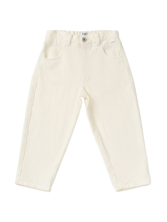 Il Gufo Cotton gabardine pants