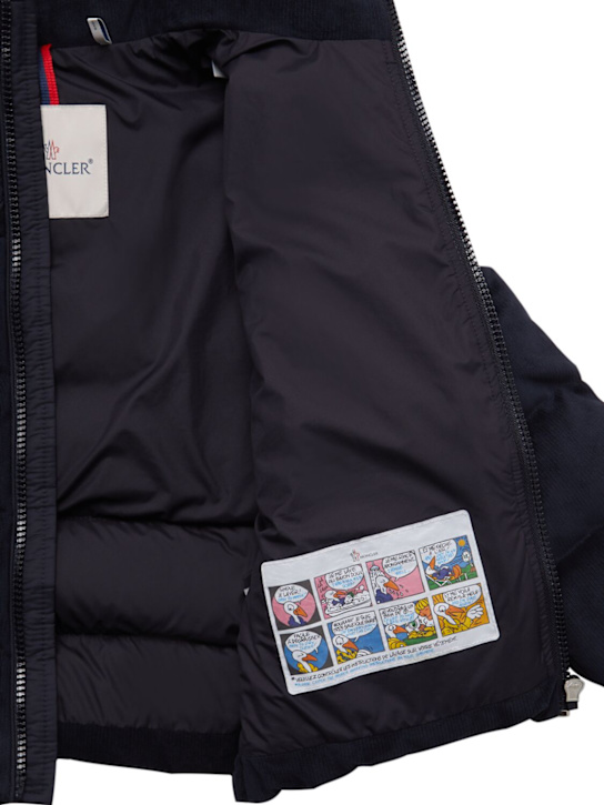 Moncler Camul velvet tech down jacket