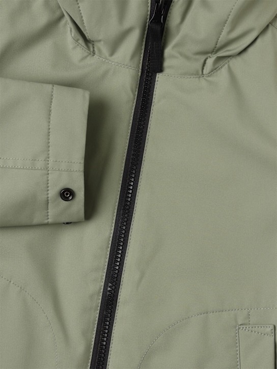 Stone Island Junior Hooded poly soft shell jacket