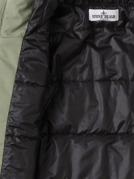 Stone Island Junior Hooded poly soft shell jacket 5 Stone Island Junior Hooded poly soft shell jacket