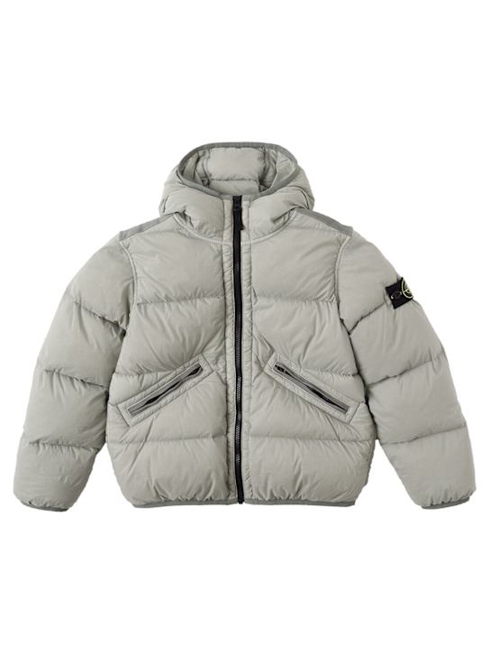 Stone Island Junior Hooded nylon down jacket 5 Stone Island Junior Hooded nylon down jacket