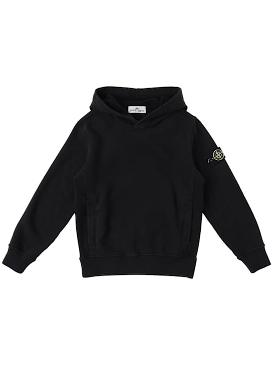 Stone Island Junior Organic cotton sweatshirt hoodie 3 Stone Island Junior Organic cotton sweatshirt hoodie