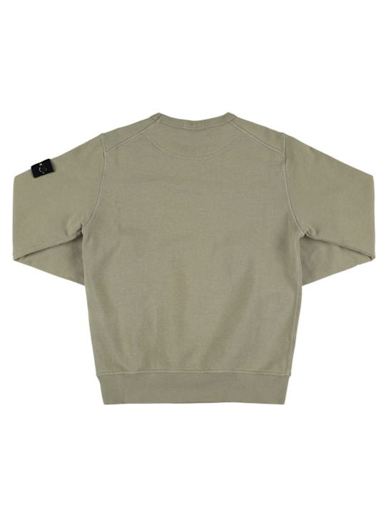Stone Island Junior Cotton jersey crewneck sweatshirt 12 Stone Island Junior Cotton jersey crewneck sweatshirt