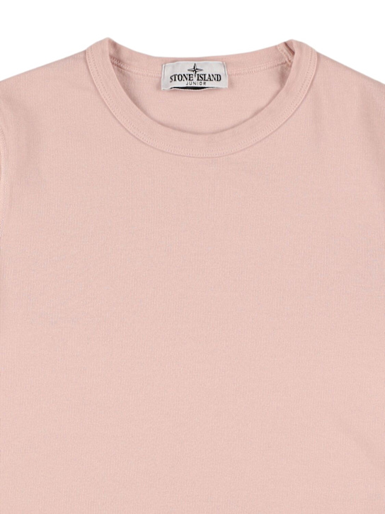 Stone Island Junior Cotton jersey crewneck sweatshirt