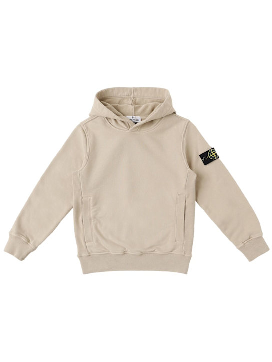 Stone Island Junior Organic cotton sweatshirt hoodie