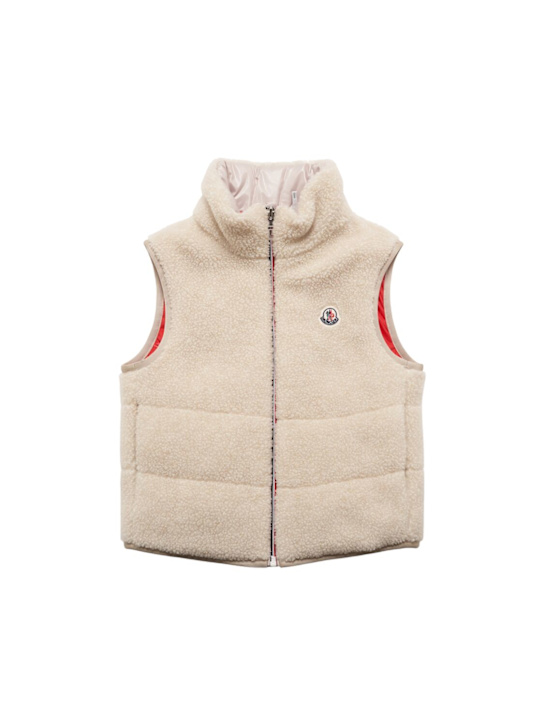 Moncler Orin tech teddy down vest