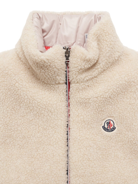 Moncler Orin tech teddy down vest