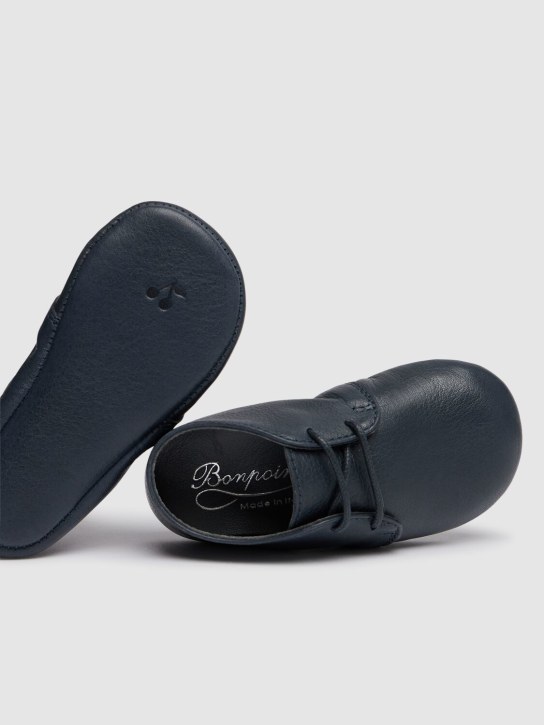 Bonpoint Leather lace-up pre-walker shoes 3 Bonpoint Leather lace-up pre-walker shoes