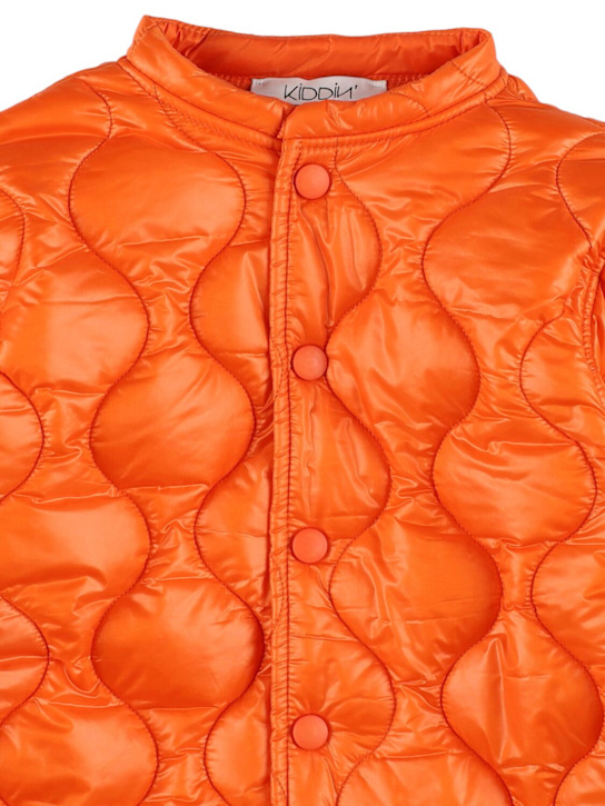 Kiddin Quilted nylon puffer jacket