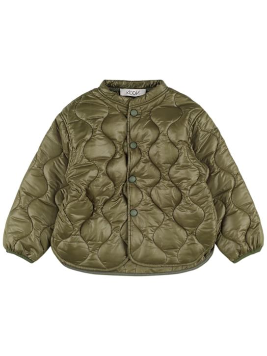 Kiddin Quilted nylon puffer jacket