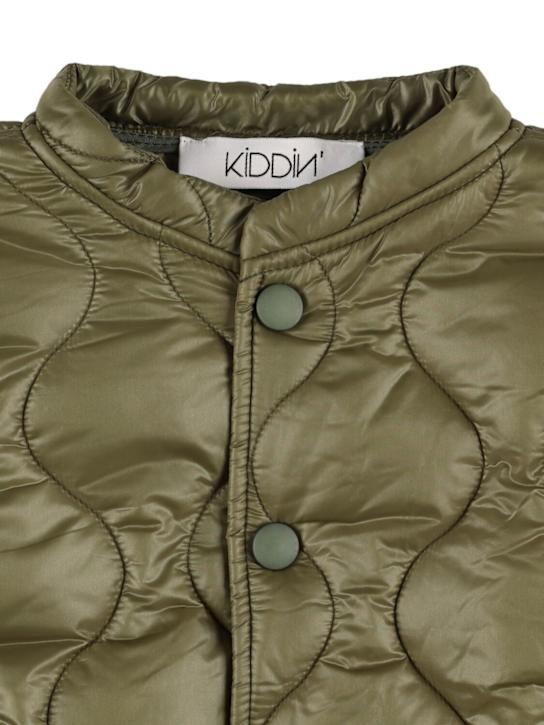 Kiddin Quilted nylon puffer jacket