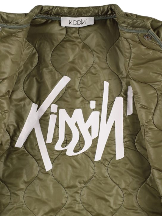 Kiddin Quilted nylon puffer jacket