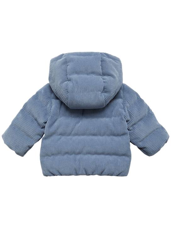 Moncler Puki hooded corduroy down jacket 3 Moncler Puki hooded corduroy down jacket