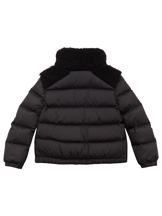 Moncler Vard tech teddy trimmed down jacket 3 Moncler Vard tech teddy trimmed down jacket