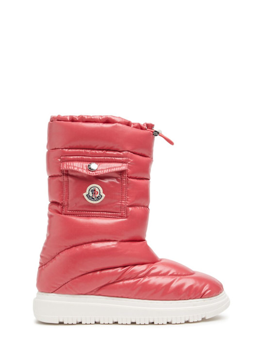 Moncler Petit Gaia nylon pocket snow boots