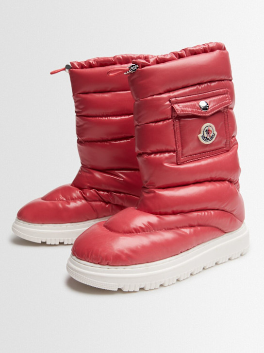 Moncler Petit Gaia nylon pocket snow boots