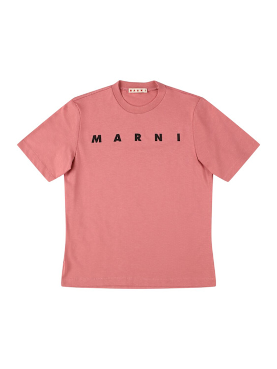 Marni Junior Printed cotton jersey t-shirt 4 Marni Junior Printed cotton jersey t-shirt
