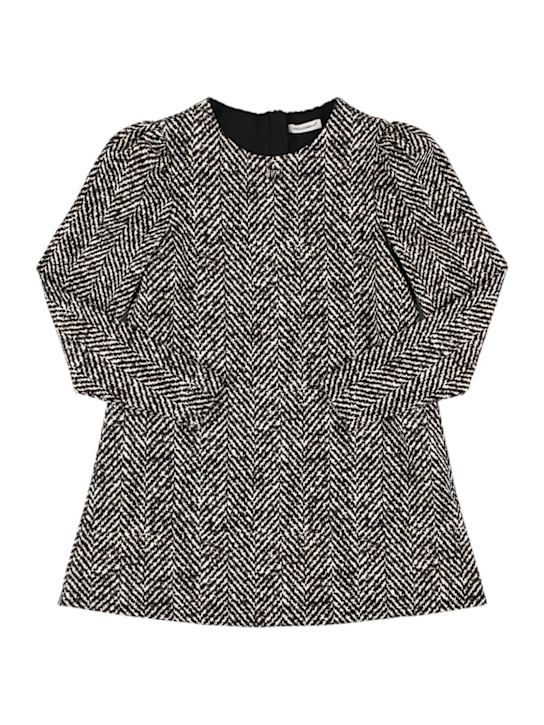 Dolce&Gabbana Cotton blend chevron dress