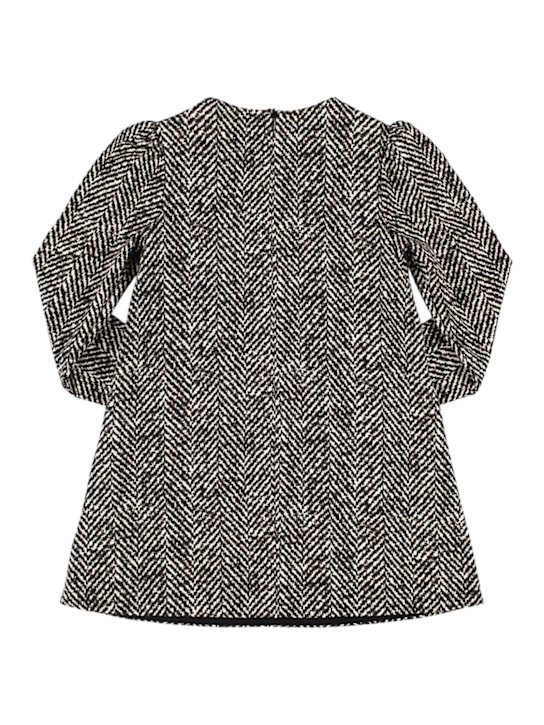 Dolce&Gabbana Cotton blend chevron dress