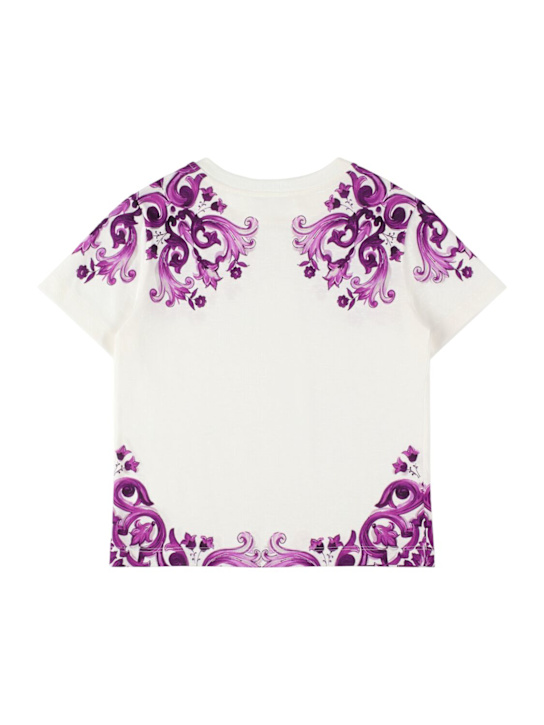 Dolce&Gabbana Printed cotton jersey t-shirt 3 Dolce&Gabbana Printed cotton jersey t-shirt