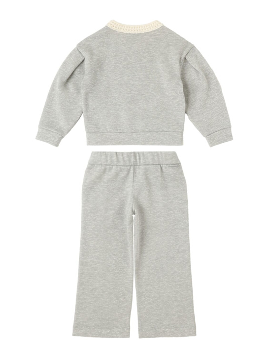 Moncler Lurex tech blend sweatshirt & sweatpants 3 Moncler Lurex tech blend sweatshirt & sweatpants