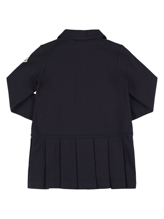 Moncler Cotton blend piquet polo shirt dress 3 Moncler Cotton blend piquet polo shirt dress