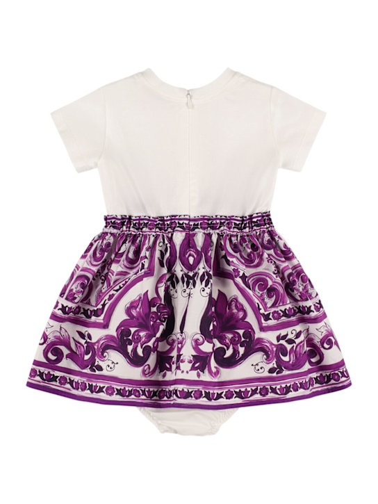Dolce&Gabbana Printed cotton poplin dress 3 Dolce&Gabbana Printed cotton poplin dress