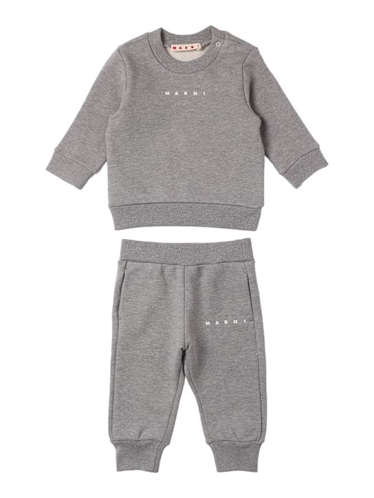 Marni Junior Printed cotton sweatshirt & sweatpants 4 Marni Junior Printed cotton sweatshirt & sweatpants