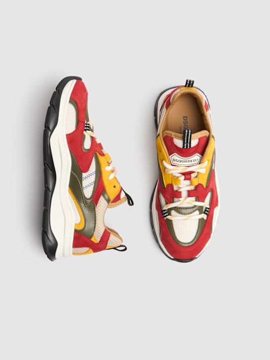 Dsquared2 Lace-up leather sneakers w/logo 3 Dsquared2 Lace-up leather sneakers w/logo