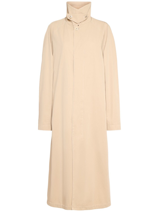Lemaire Compact cotton twill trench overcoat