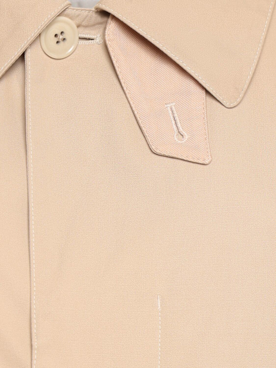 Lemaire Compact cotton twill trench overcoat