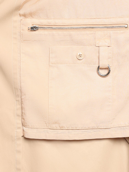 Lemaire Compact cotton twill trench overcoat