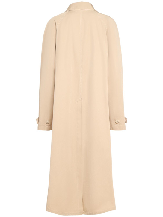 Lemaire Compact cotton twill trench overcoat