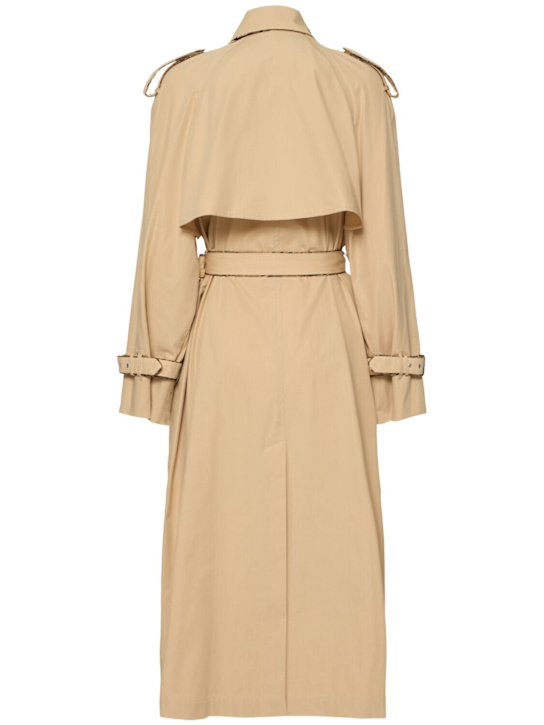 Dries Van Noten Risto washed cotton poplin trench coat 4 Dries Van Noten Risto washed cotton poplin trench coat