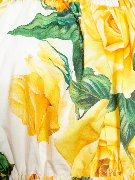 Dolce&Gabbana Cotton poplin off shoulder crop top 3 Dolce&Gabbana Cotton poplin off shoulder crop top