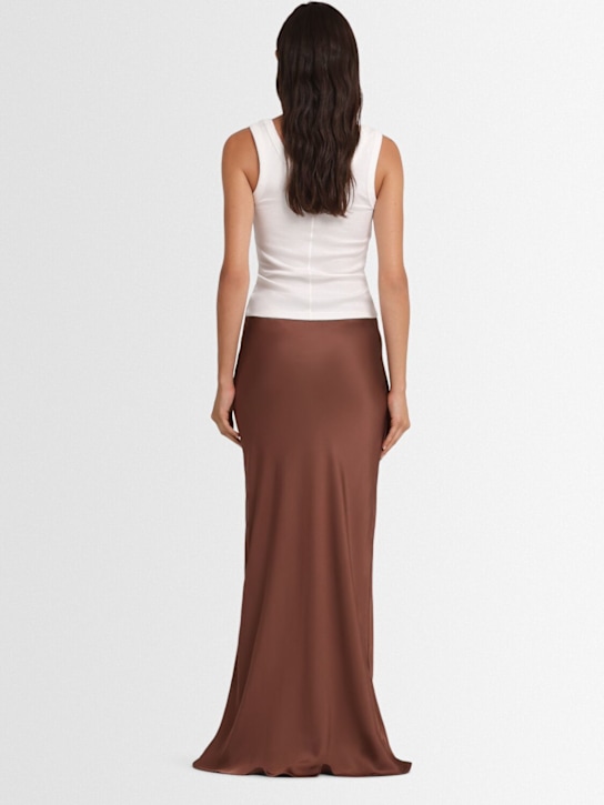 Annagreta Maia viscose satin maxi skirt 10 Annagreta Maia viscose satin maxi skirt