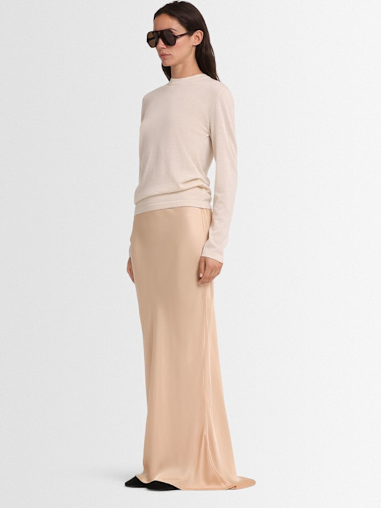 Annagreta Maia viscose satin maxi skirt 3 Annagreta Maia viscose satin maxi skirt