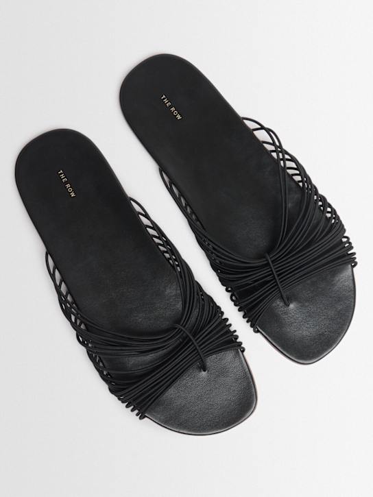 The Row Sara flat thong slides 3 The Row Sara flat thong slides