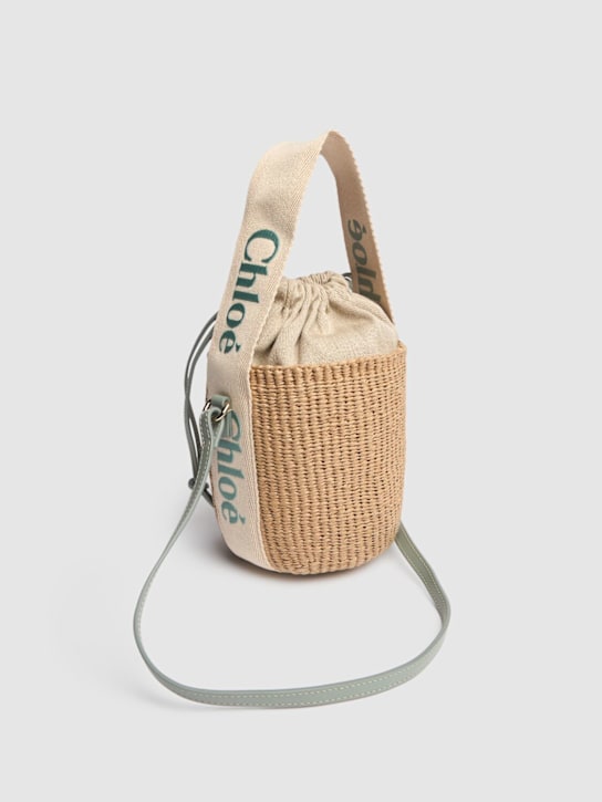 Chloé Woody raffia top handle bucket bag 6 Chloé Woody raffia top handle bucket bag
