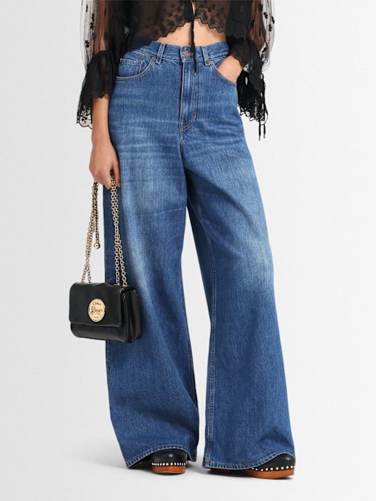 Chloé 50mm Jeannette leather clogs