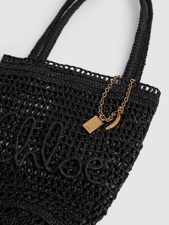 Chloé Summer Banana Panier raffia bag 3 Chloé Summer Banana Panier raffia bag
