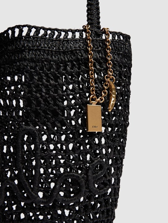 Chloé Summer Banana Panier raffia bag 4 Chloé Summer Banana Panier raffia bag